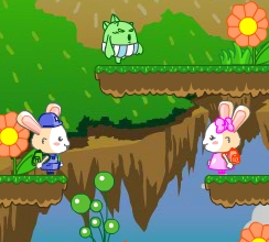 Игра Кролики и пузыри