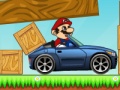 Игра Бомбардировка автомобиля Марио