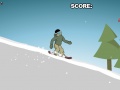 Игра Даунхил на сноуборде