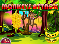 Игра Атака обезьян