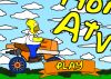 Игра Симпсон Гомер на мотовездеходе