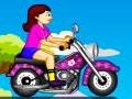 Игра Сара ездит на мотоцикле