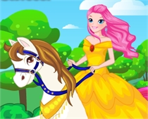 Игра Принцесса на белой лошади