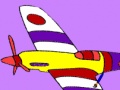 Игра Раскраска самолёт